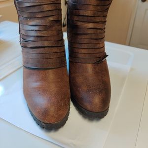 Brown boots